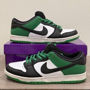 NIKE SB DUNK LOW PRO CLASSIC GREEN/BLACK-WHITE VERT CLASSIQUE/BLANC/NOIR